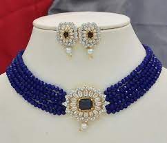 royal blue anshi art american diamond