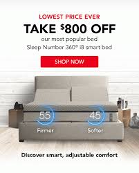 wow take 800 off our i8 smart bed