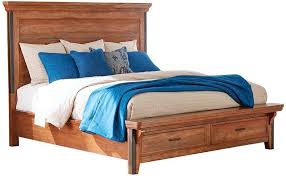 taos king storage bed hanksfurniture com