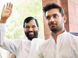 Saw1st few minutes of chirag paswan's film at parliament screening arranged by his dad. Bihar Polls Chirag Paswan Missing In Ham S Posters Projecting Nda Leaders Business Standard News