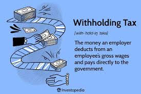 withholding tax explained types and