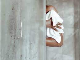 change your washcloth when showering