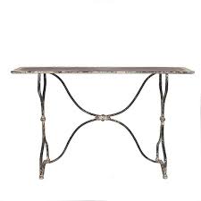 Standard Rectangle Metal Console Table