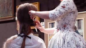 18th century hair styling with american