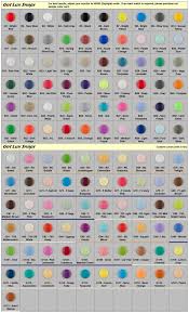 Gotluxsnaps Kam Snap Color Chart By Numbers Gotlux Snaps