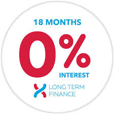 18 months interest free payment option