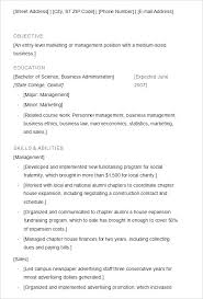 Sample Resume For Working Student   Free Resume Example And    