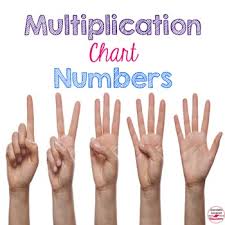 Multiplication Chart Numbers For Pocket Charts