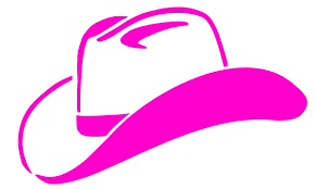 pink cowboy hat clipart - Clip Art Library