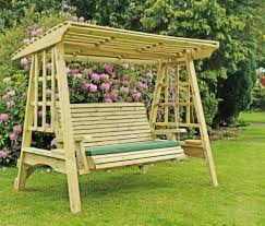 Wooden Garden Swing Swing Seat