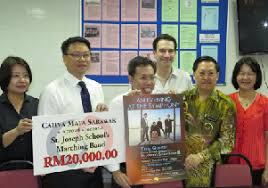 Our goal is to impact our city like no one else can. Cahya Mata Sarawak Cms Sponsors Rm20 000 For St Joseph S School Marching Band