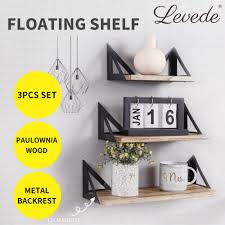 Levede Floating Shelf Brackets Shelves