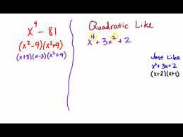 Factoring Quartic Polynomials