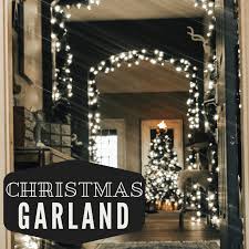 how to hang garland for for