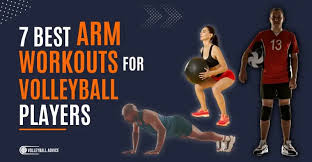 arm workouts for volleyball players