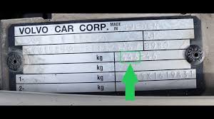 Paint Code For Your Volvo