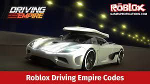 (regular updates on driving empire codes roblox january 2021. 3 Working Roblox Driving Empire Codes March 2021 Game Specifications
