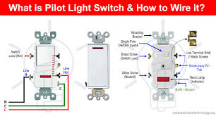 How To Wire A Pilot Light Switch 2 And
