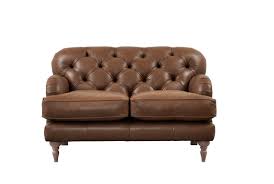 earl 2 seater leather sofa now on