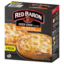 red baron pizza four cheese deep dish