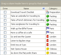 Travel Planning To Do List Organizer Checklist Pim