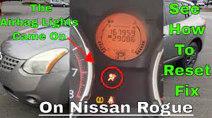 how to fix reset flashing airbag lights