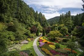 the butchart gardens over 100 years