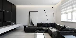 6 Perfectly Minimalistic Black And White Interiors gambar png