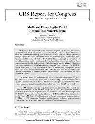 It is financed by employee, employer and state contributions. Medicare Financing The Part A Hospital Insurance Program Unt Digital Library