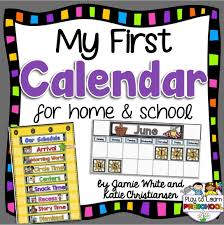 The Perfect First Calendar For The Home Or Classroom