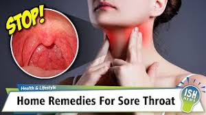 home remes for sore throat you