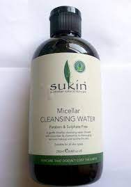 sukin micellar cleansing water review