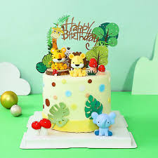 forest theme cake topper