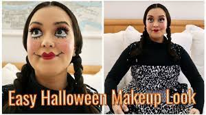 easy doll makeup for halloween you