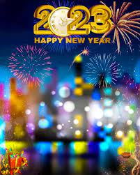 2023 happy new year hd background for