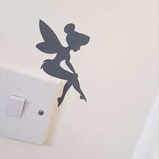 Tinkerbell Light Switch Removable Kids