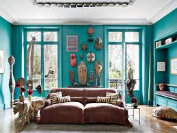 Blue Green Painted Room Inspiration