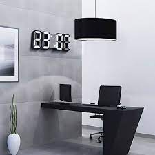 3d Led Wall Clock Electronic Digital