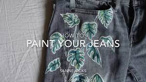 The first 500 people who click the link will get 2 free months of skillshare premium: How To Paint Your Jeans Youtube