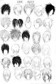 Most times the idea is to try something. Anime Guy Drawing At Paintingvalley Com Explore Collection Of Manga Hair Manga Drawing How To Draw Hair