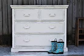 white furniture look distressed