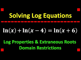 Solving A Natural Log Equation
