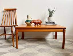 Vintage Teak Coffee Table From Nathan