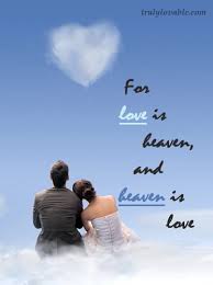 For Love Is Heaven And Heaven Is Love N Sidonycsv