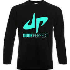 Details About New Dude Perfect Famous Vlogger Long Sleeve Black T Shirt Size S 3xl