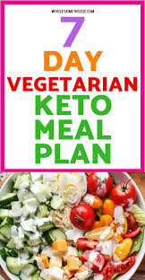 7 Day Vegetarian Keto Meal Plan Keto Meal Plan Vegetarian