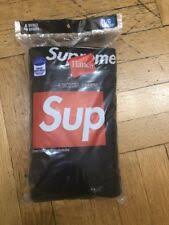 Supreme Black Regular Size Clothing For Men For Sale Ebay