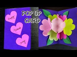Check spelling or type a new query. Pop Up Card For Mothers Day How To Make Mother S Day Card Diy Paper Craft Easy Youtube Pop Up Card Templates Paper Crafts Paper Crafts Diy