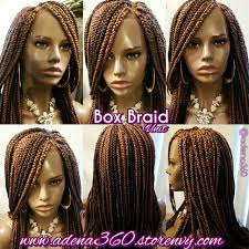 From thick hair to thin, as well as curly and straight, these braids will suit everyone. Box Braid Wig In Colors 30 33 Order Here Www Adena360 Storenvy Com Box Braid Wig Wigs Braids Wig