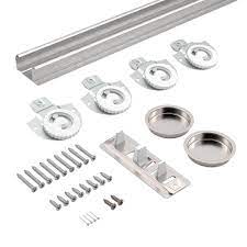 steel byp door hardware kit 14648bc